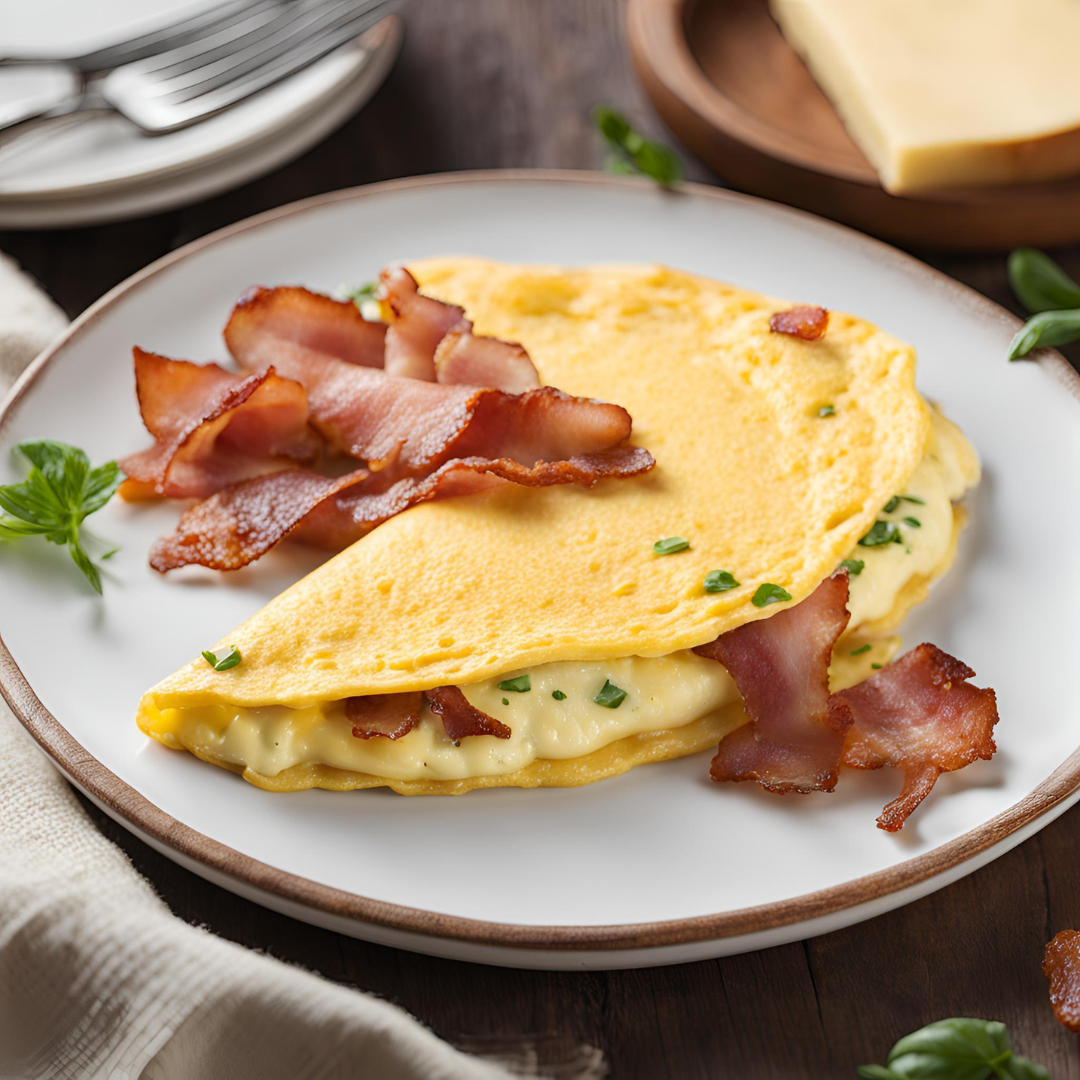 Omelette Sabor Queso-Tocino