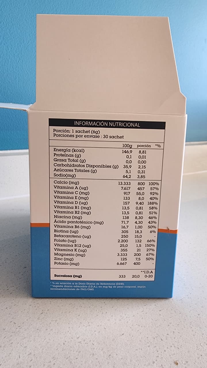 Suplemento Multivitamínico - 30 Sobres