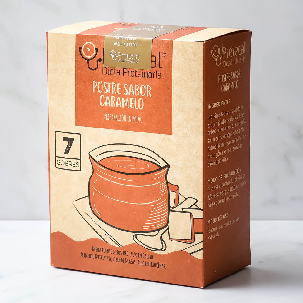 Postre Sabor Caramelo - 7 Sobres