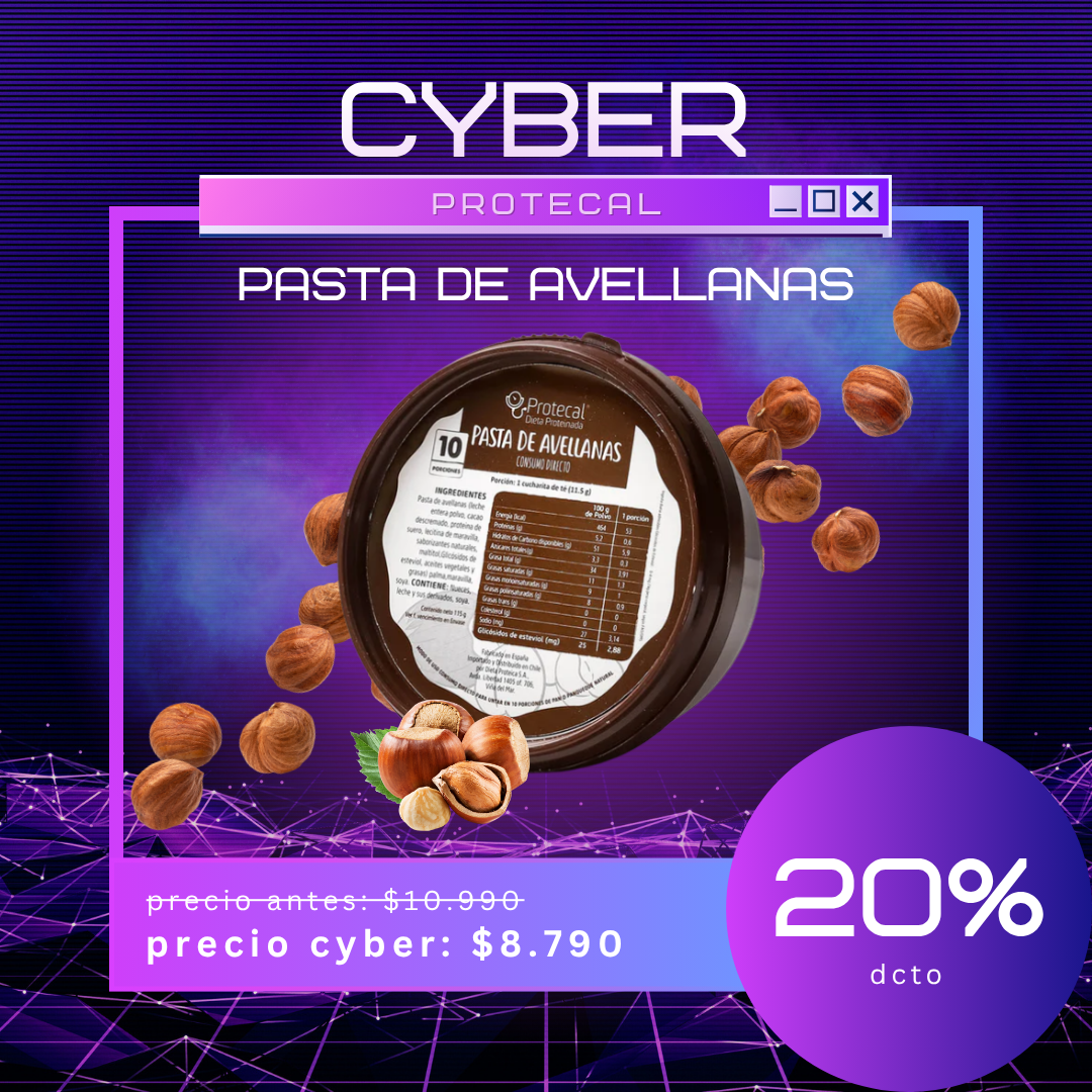 Pasta de Avellanas y Chocolate - 1 Pote