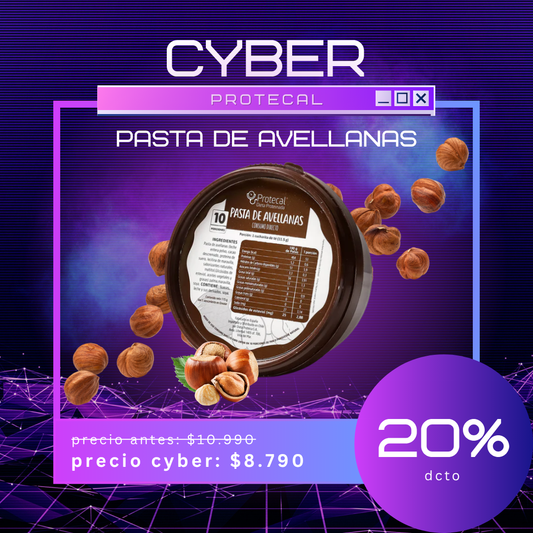 Pasta de Avellanas y Chocolate - 1 Pote