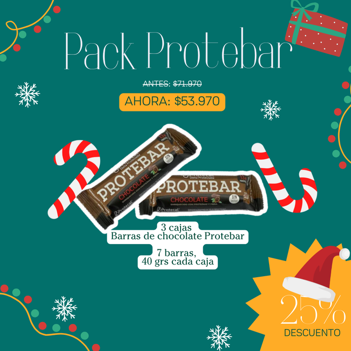 Tri-Pack Navidad Barras Chocolate