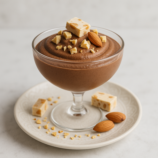 Postre Crema sabor Turrón - Chocolate - 7 Sobres
