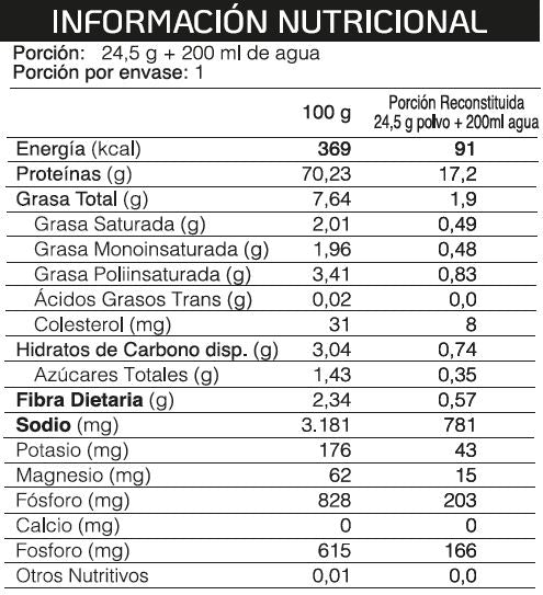 Sopa de Pollo - 7 Sobres (Crema)