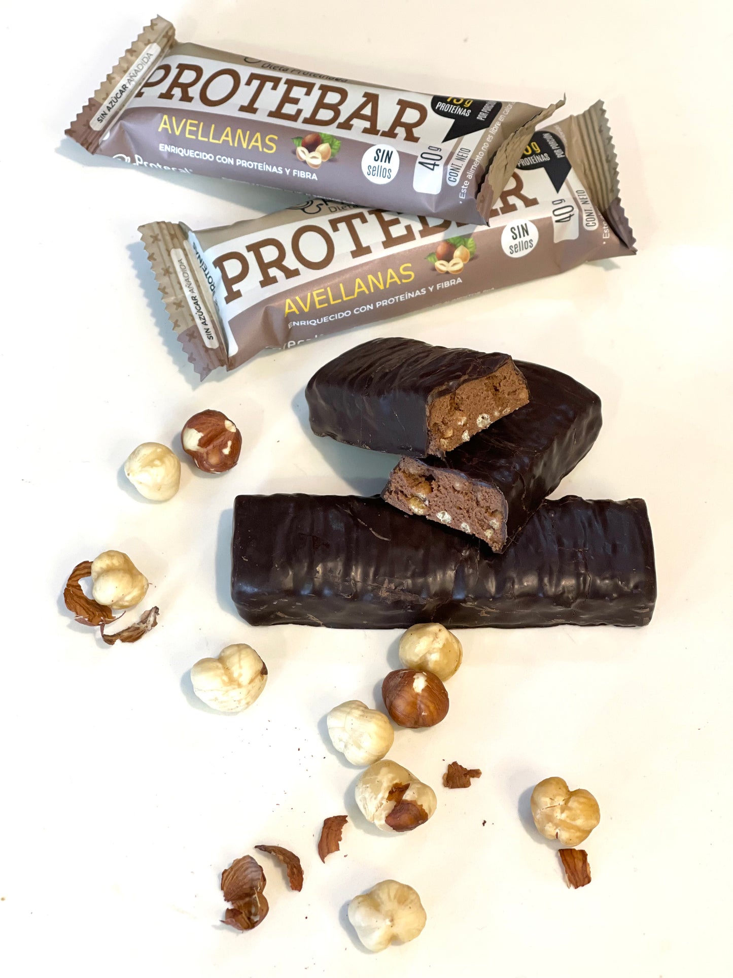 Barras de Avellanas Protebar® - 7 Unidades